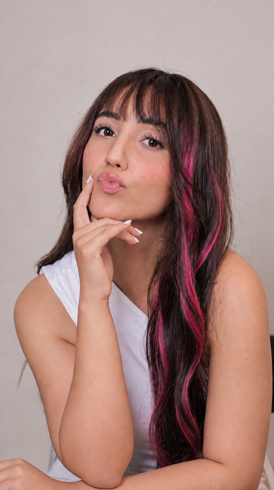 BABE PINK STREAKS