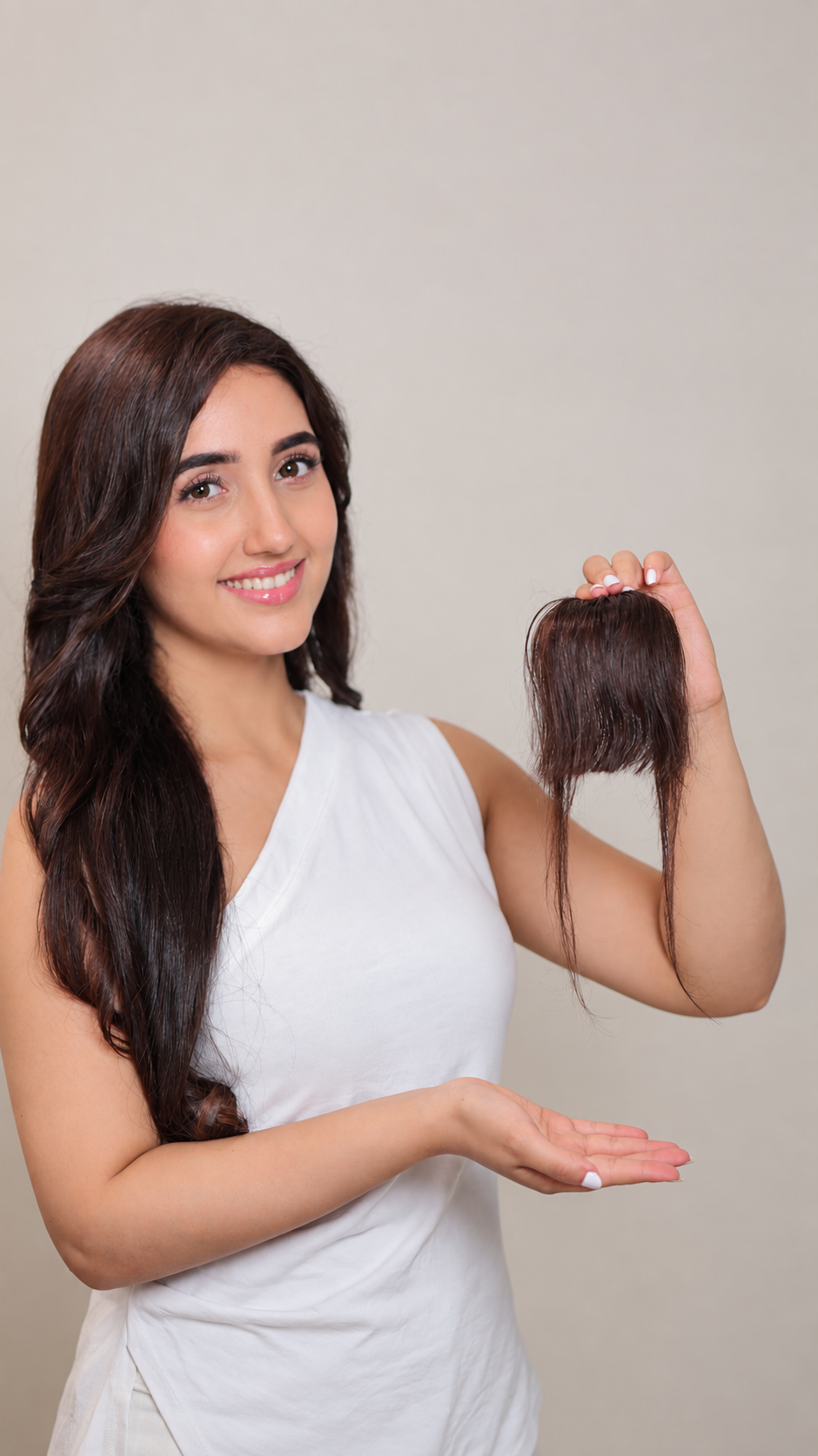 CLIP-IN FRONT BANGS HIGH DENSITY