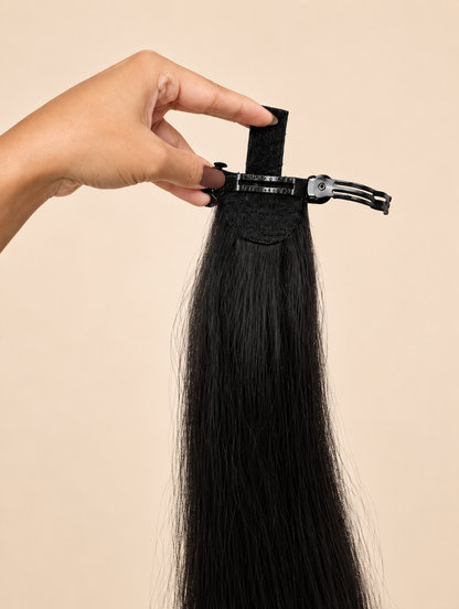 FLAT CLIP PONYTAIL