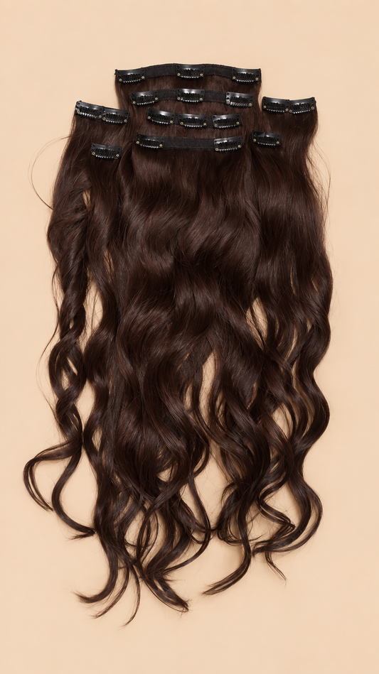 SET OF 8 CLIP-IN VOLUMIZER