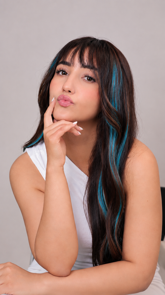 TEAL BLUE STREAKS