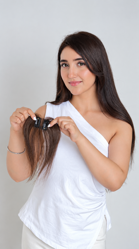 2 CLIP CURTAIN BANGS