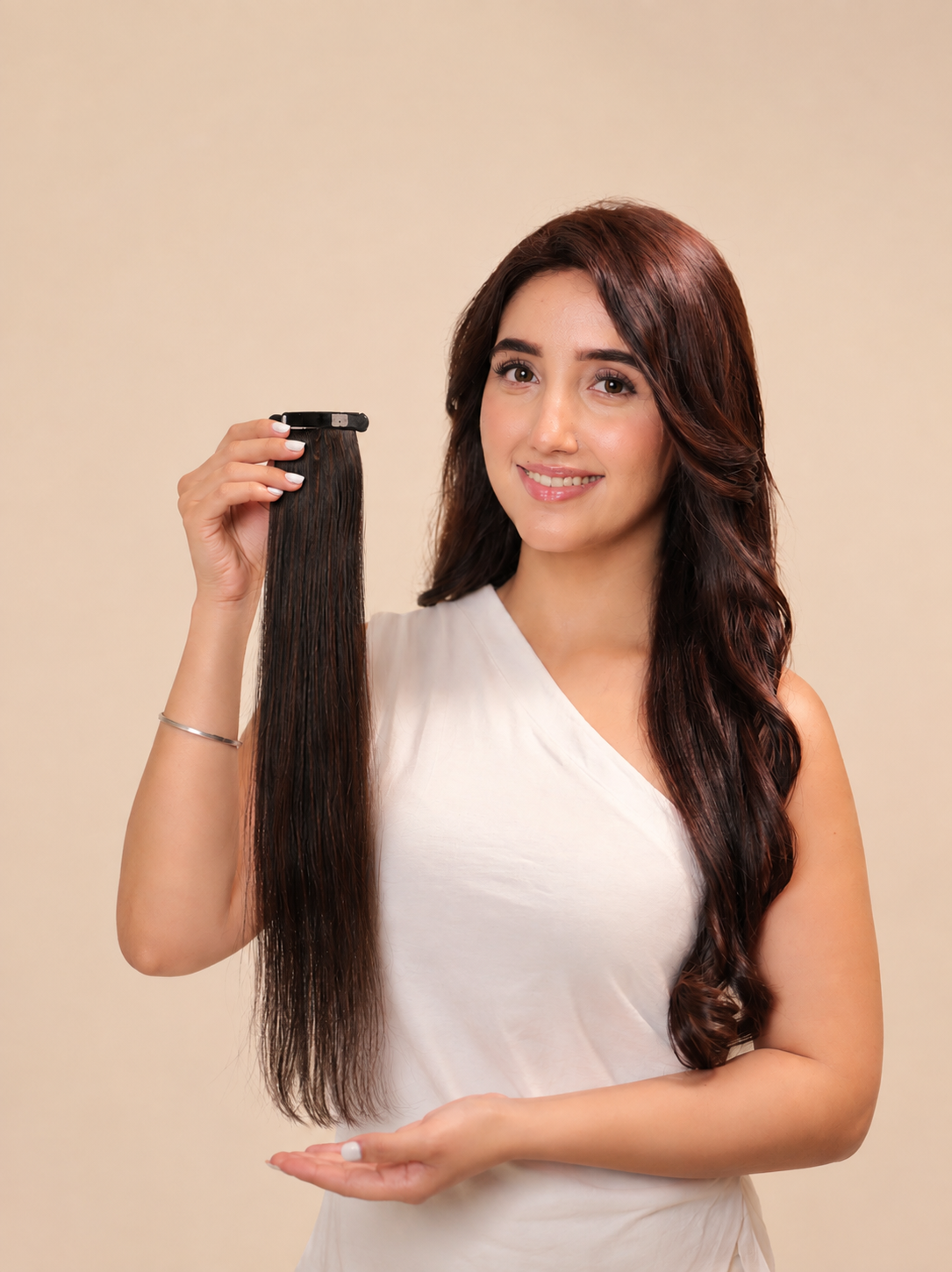 FLAT CLIP PONYTAIL