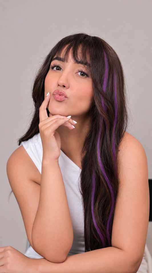 POP PURPLE STREAKS