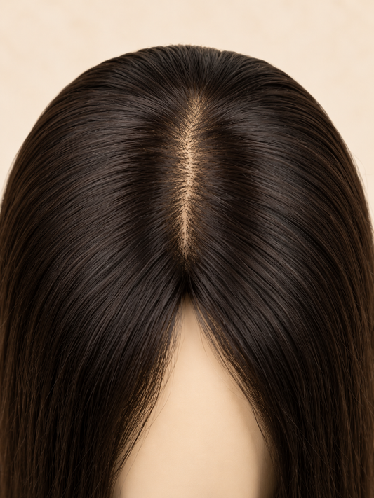 SILK BASE FULL HEAD WIG - Straight
