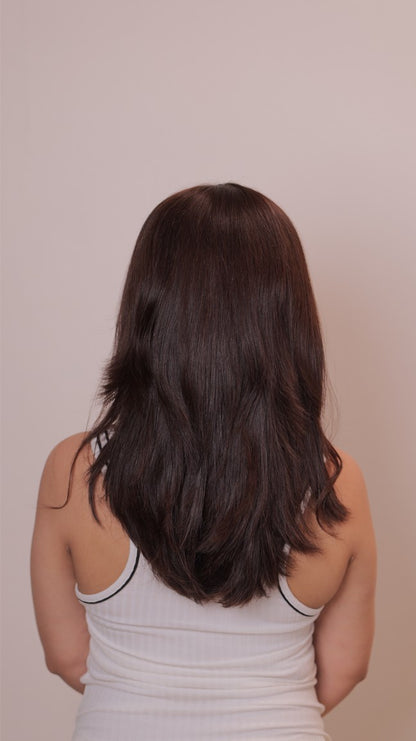 V-SHAPE ALMOST FULL HEAD WIG - Wavy