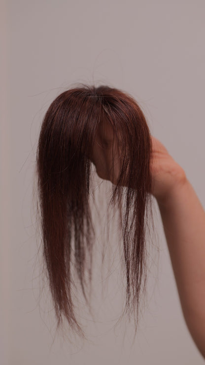 2*3 SILK BASE TOPPER WITH BANGS