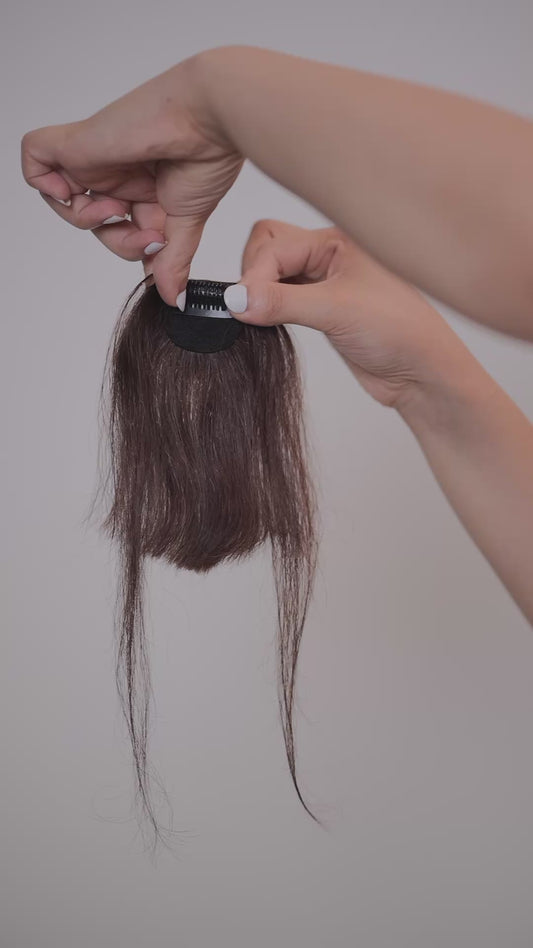 CLIP-IN FRONT BANGS HIGH DENSITY